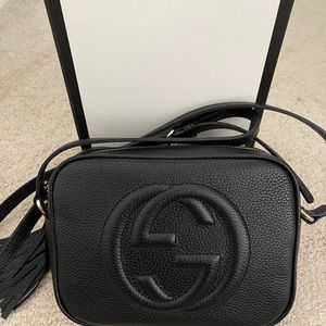 NEW Gucci Soho Disco Camera Bag- Black